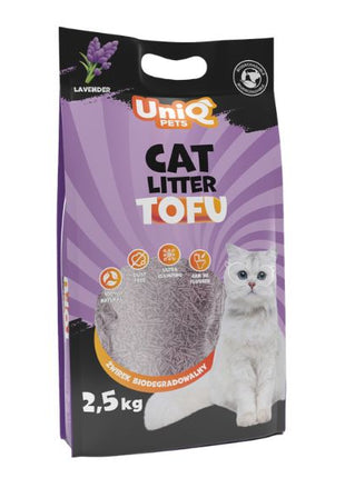 UNIQ PETS żwirek tofu biodegradowalny - lawenda
