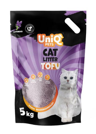 UNIQ PETS żwirek tofu biodegradowalny - lawenda