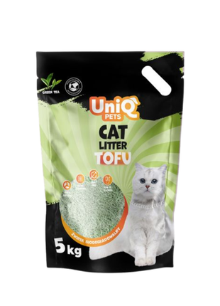 UNIQ PETS żwirek tofu biodegradowalny - zielona herbata